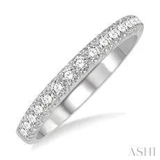 14K 0.33ct Diamond Prong-set Wedding-Band