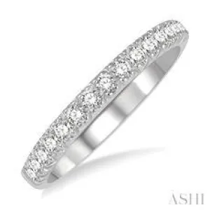 14K 0.33ct Diamond Prong-set Wedding-Band