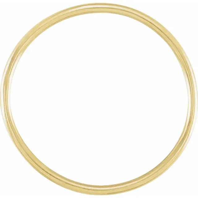 14K Yellow Stackable Ring Size 7