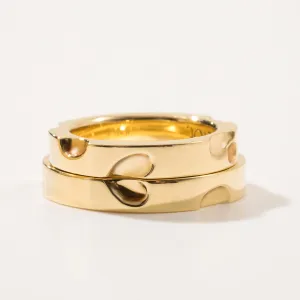 【18K Gold / Order Jewelry】Cheese Ring【Japan Jewelry】