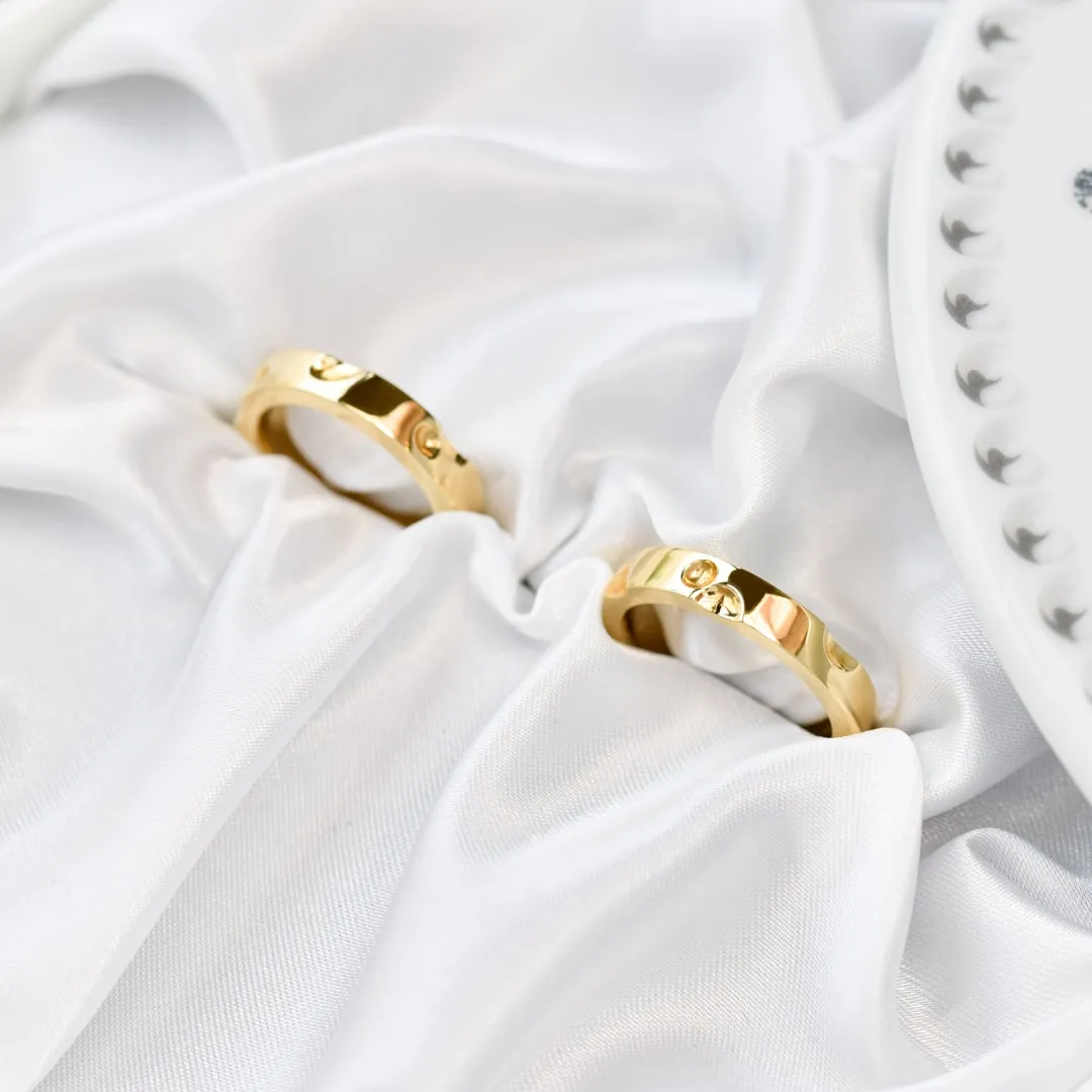 【18K Gold / Order Jewelry】Cheese Ring【Japan Jewelry】