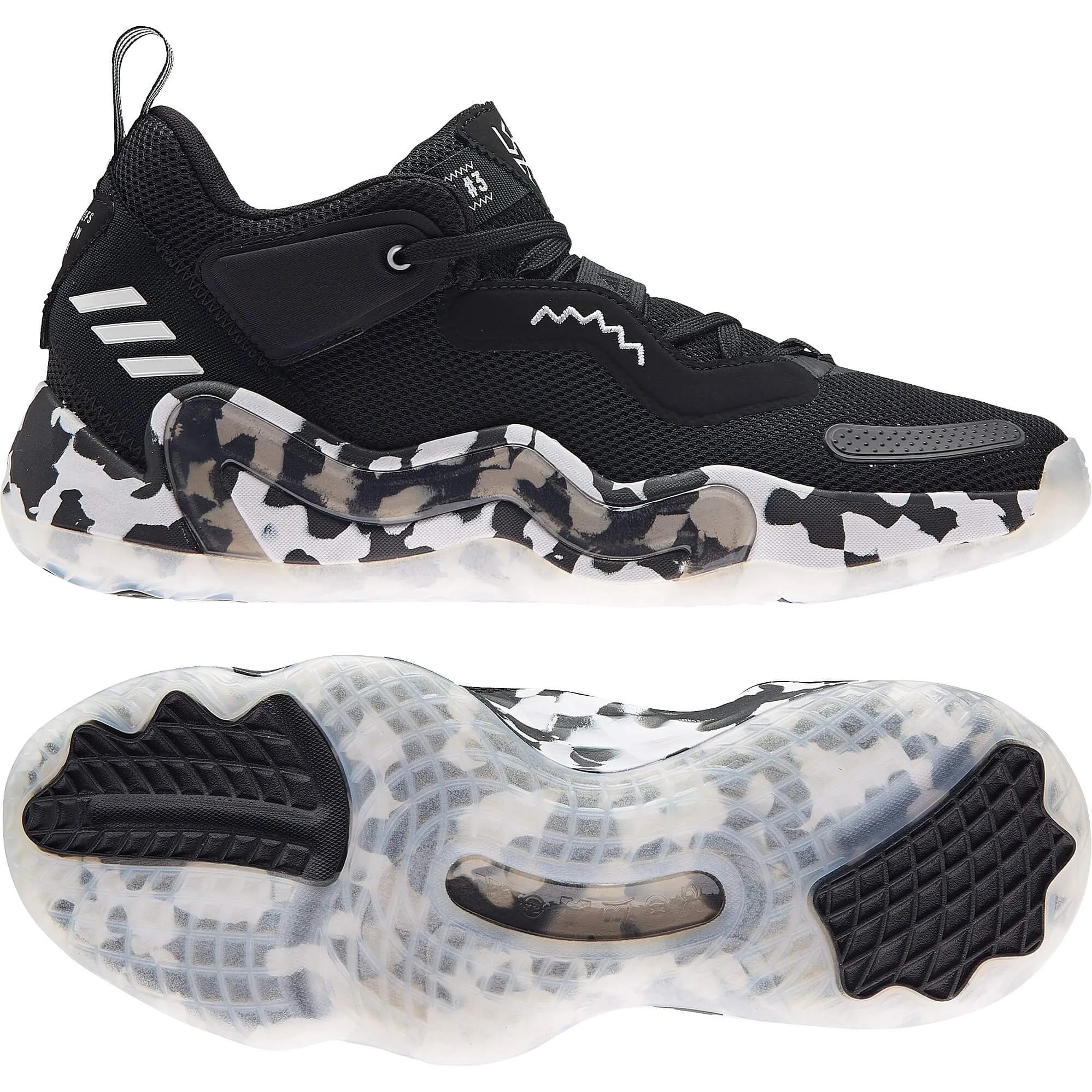 Adidas Donovan Mitchell D.O.N. Issue Nr.3 Shoes - Team Collection Core Black