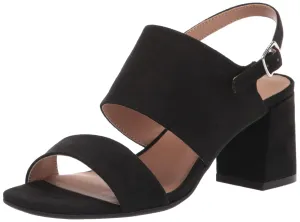 Aerosoles Women's EMMEX Heeled Sandal, Black, 7