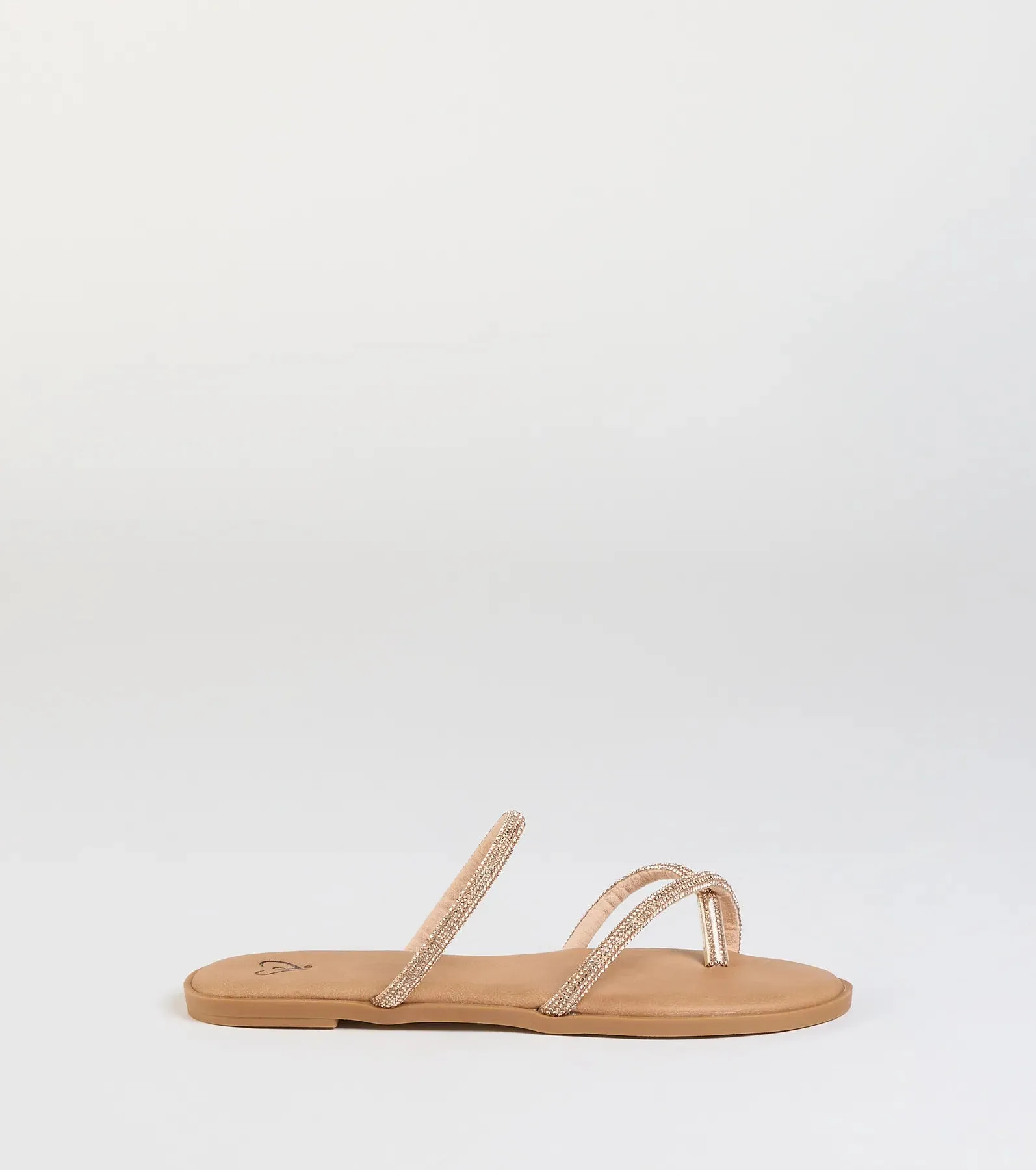 Always Shining Rhinestone Strappy Sandals
