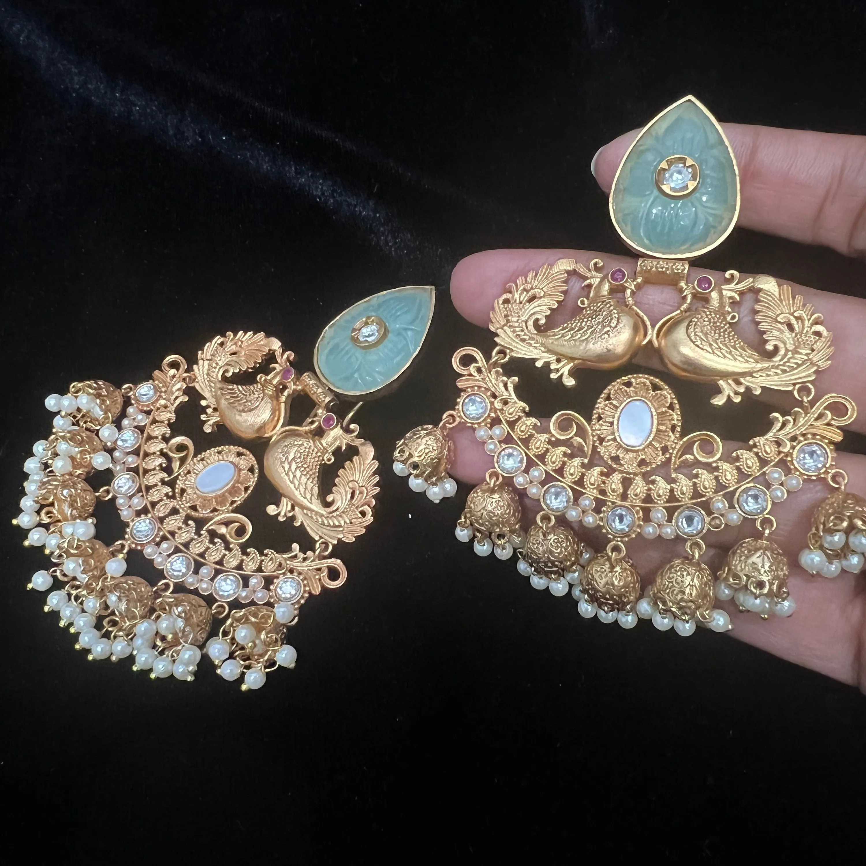 Antique Bali earrings