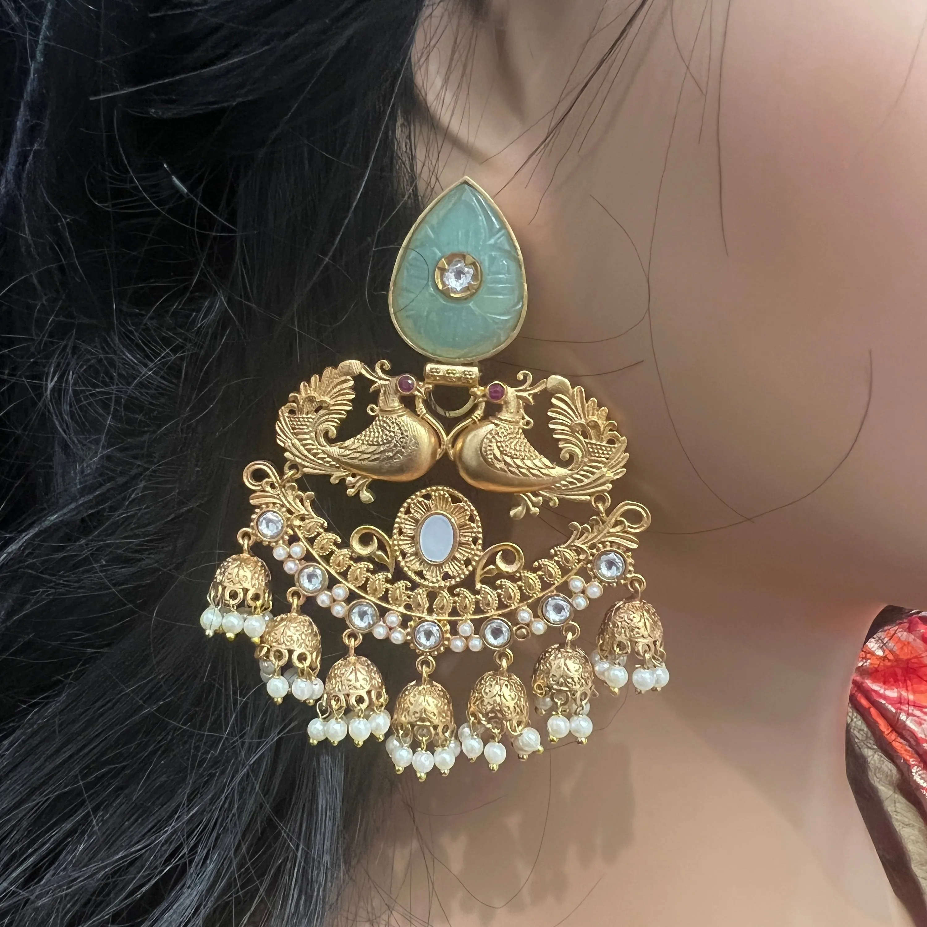 Antique Bali earrings