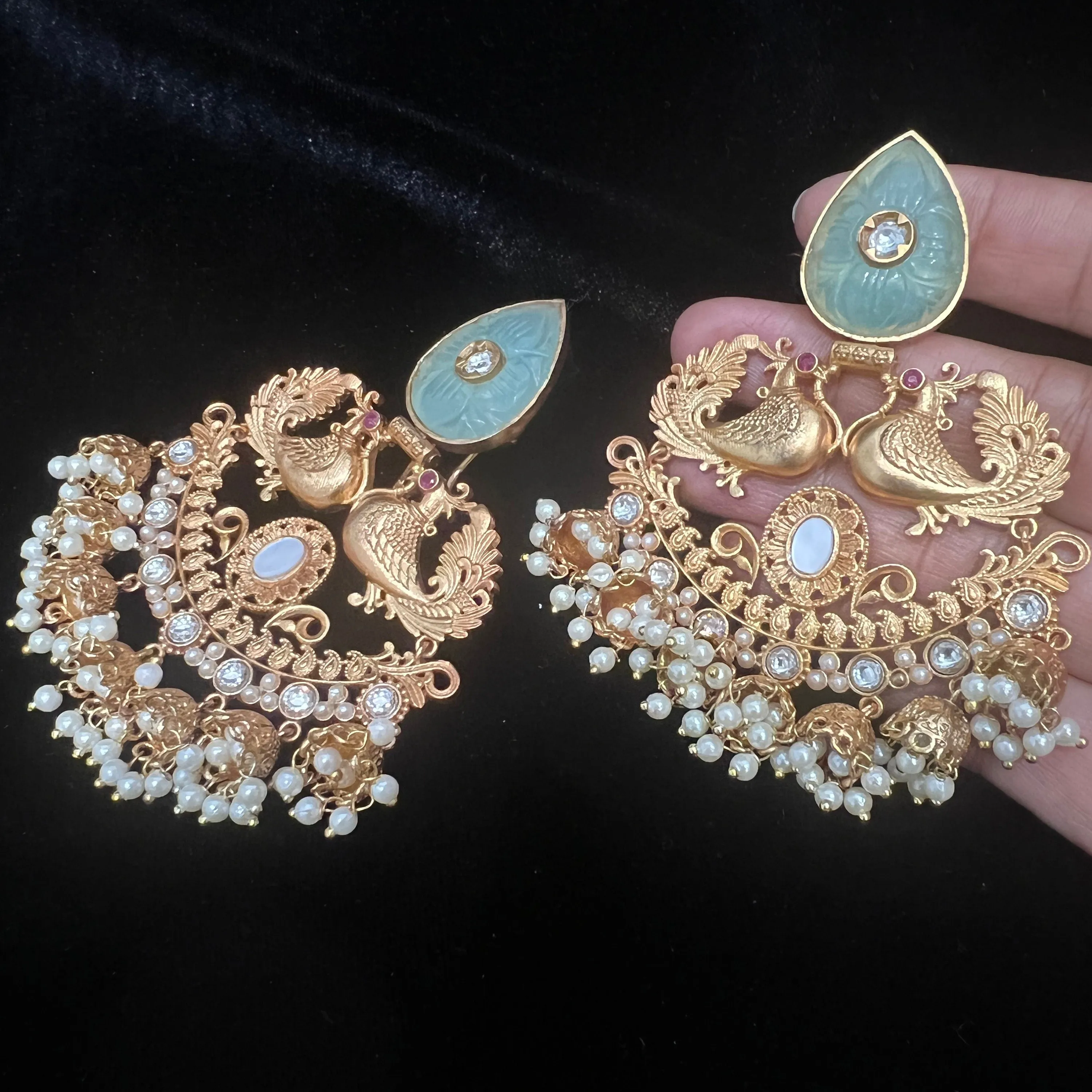 Antique Bali earrings