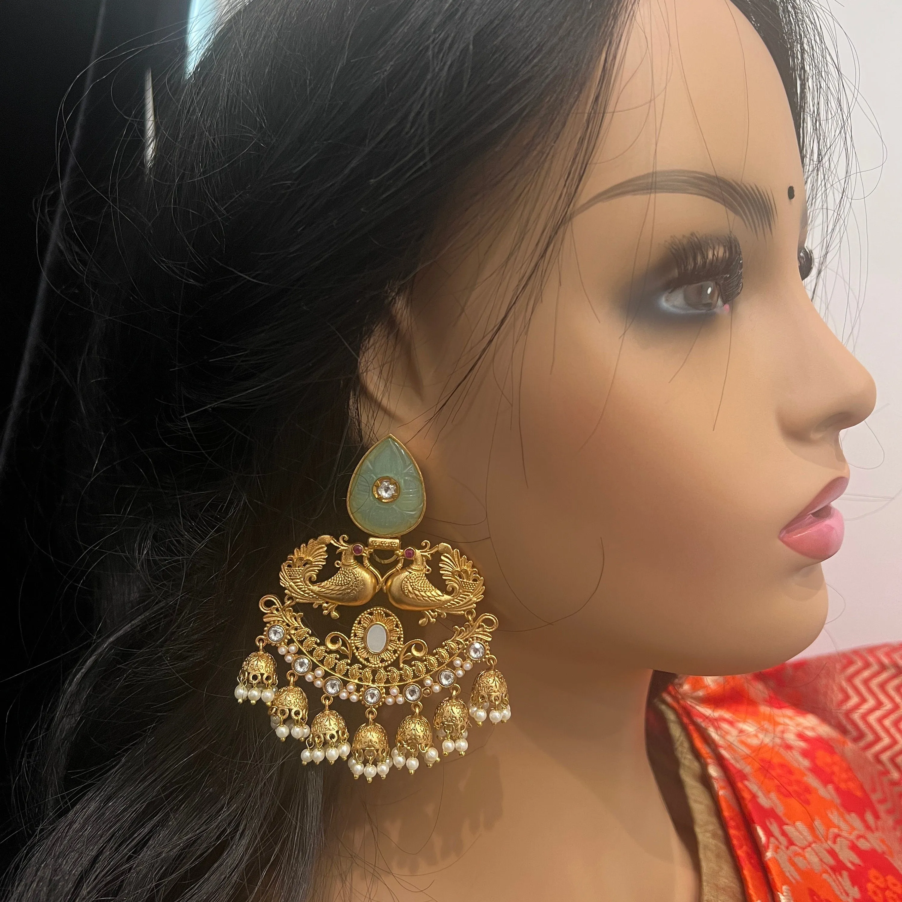 Antique Bali earrings