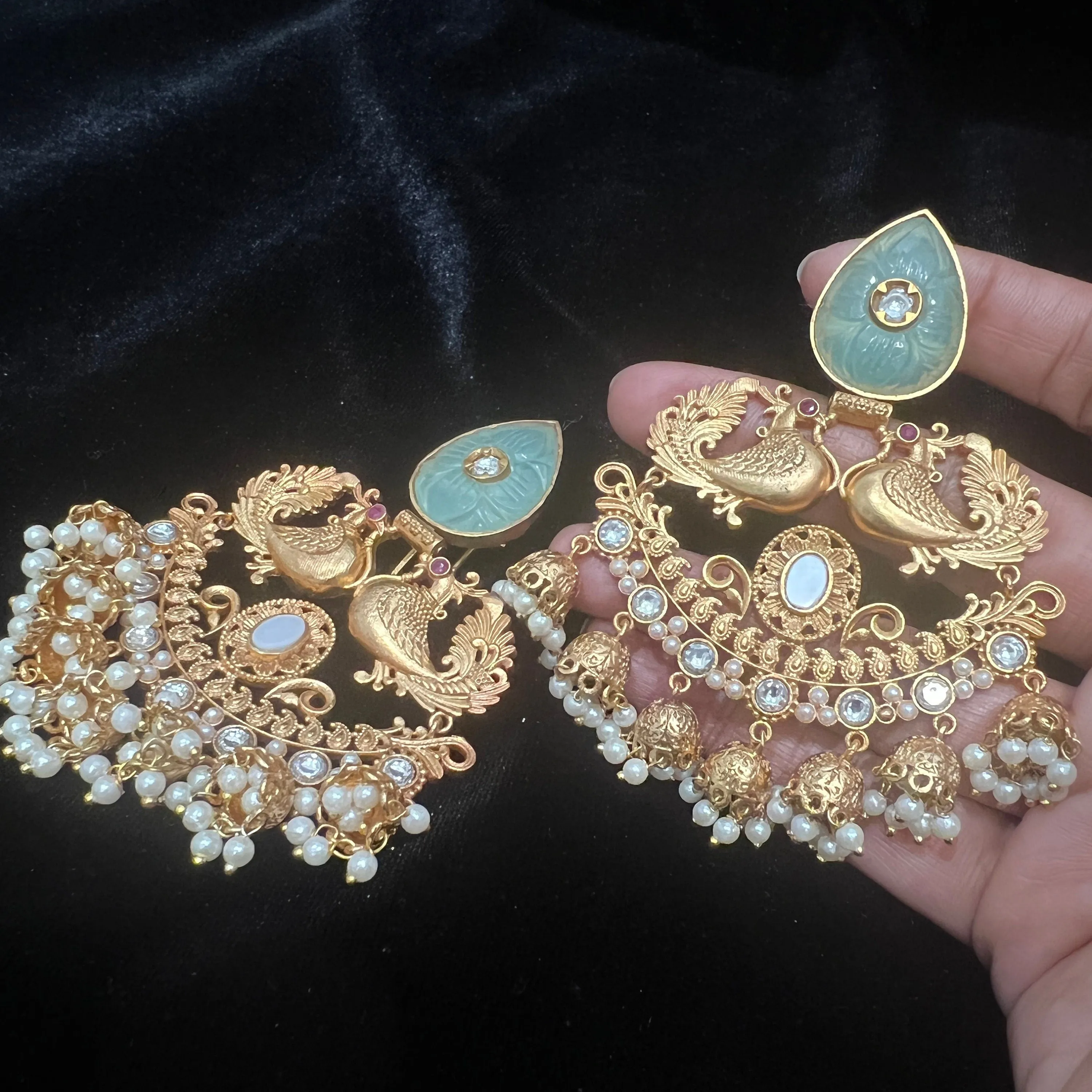 Antique Bali earrings