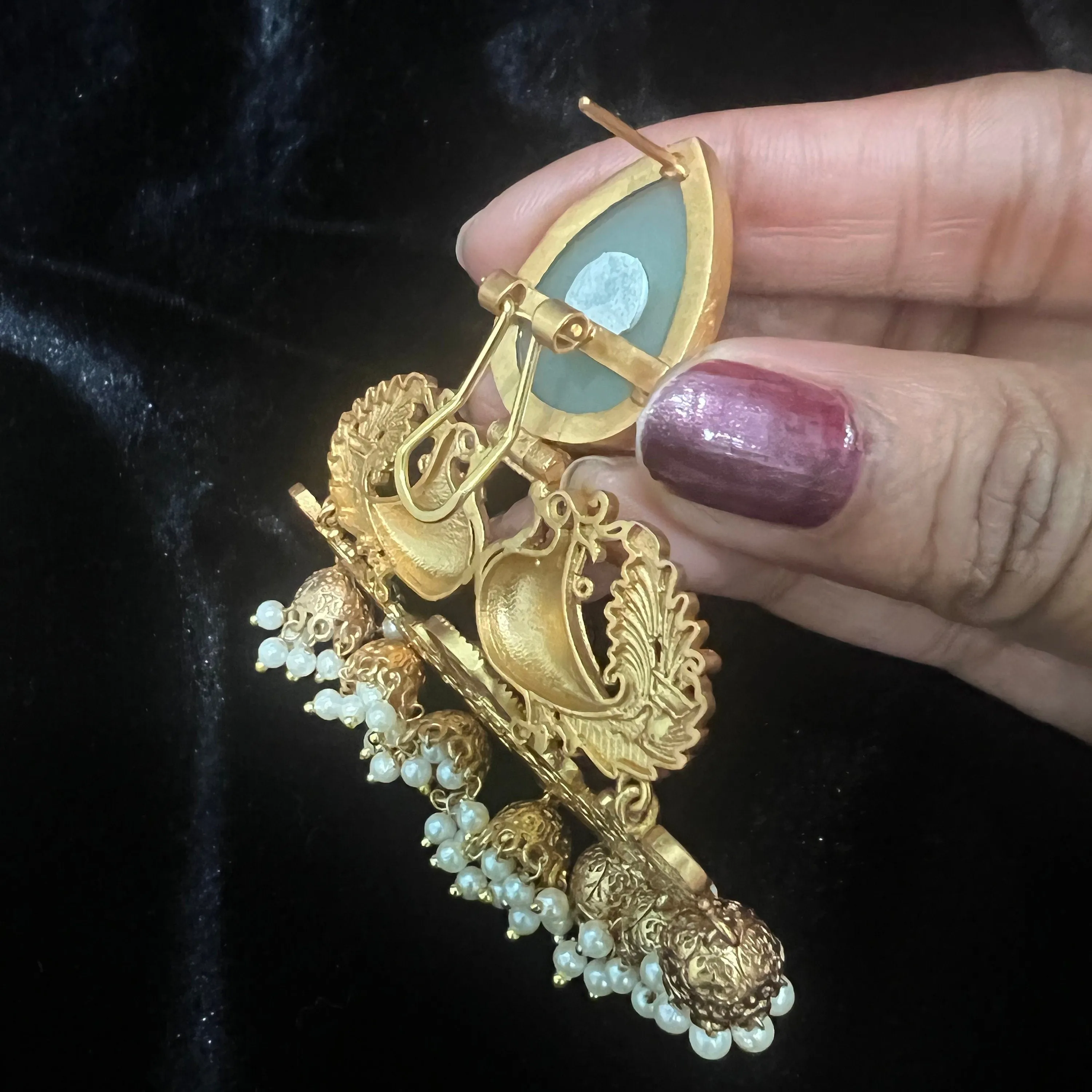 Antique Bali earrings