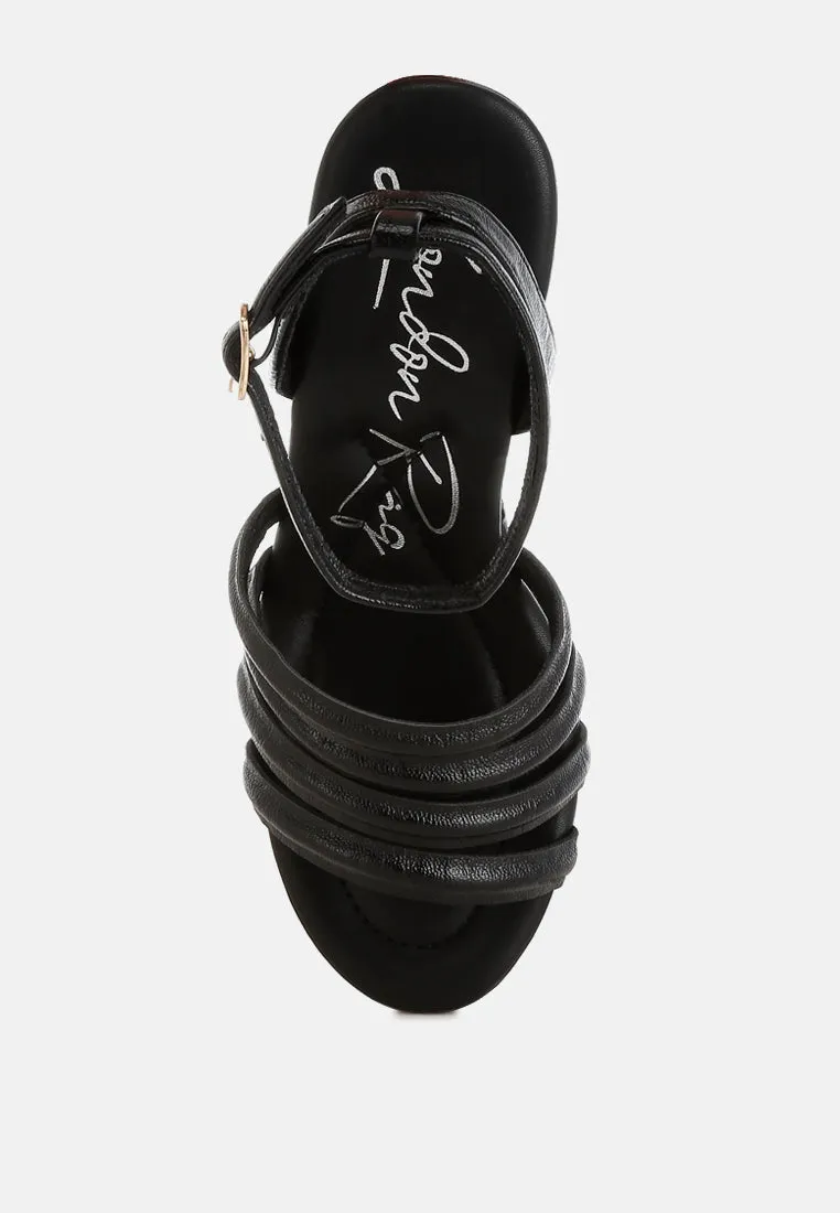 Athla Strappy High Platform Sandals By RAG