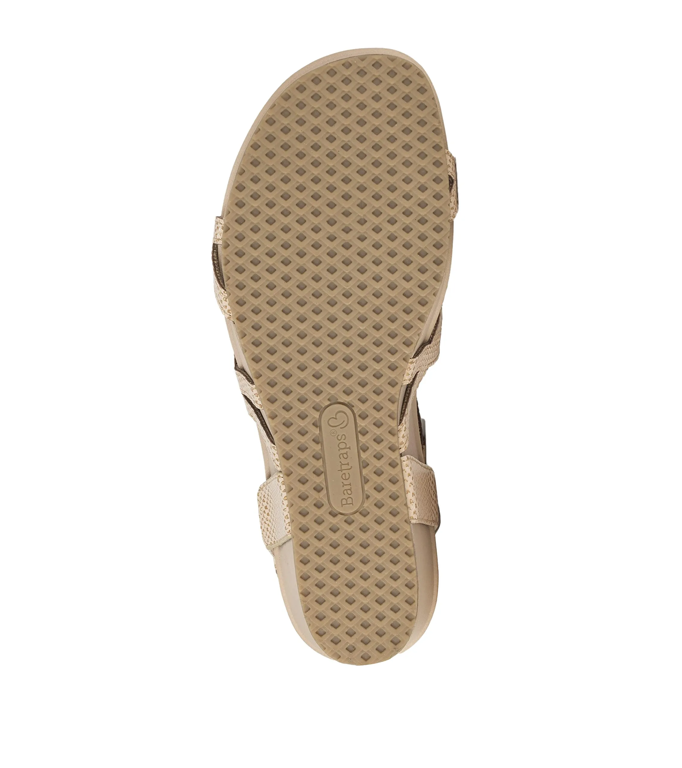 BareTraps Womens Raeanne Faux Leather Strappy Wedge Sandals Tan 9 Medium (B,M)