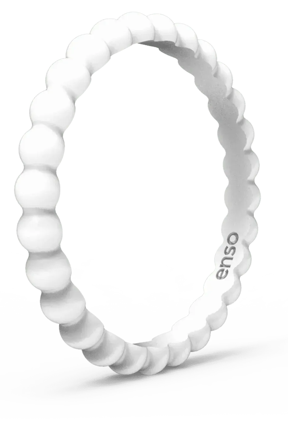 Beaded Stackable Silicone Rings