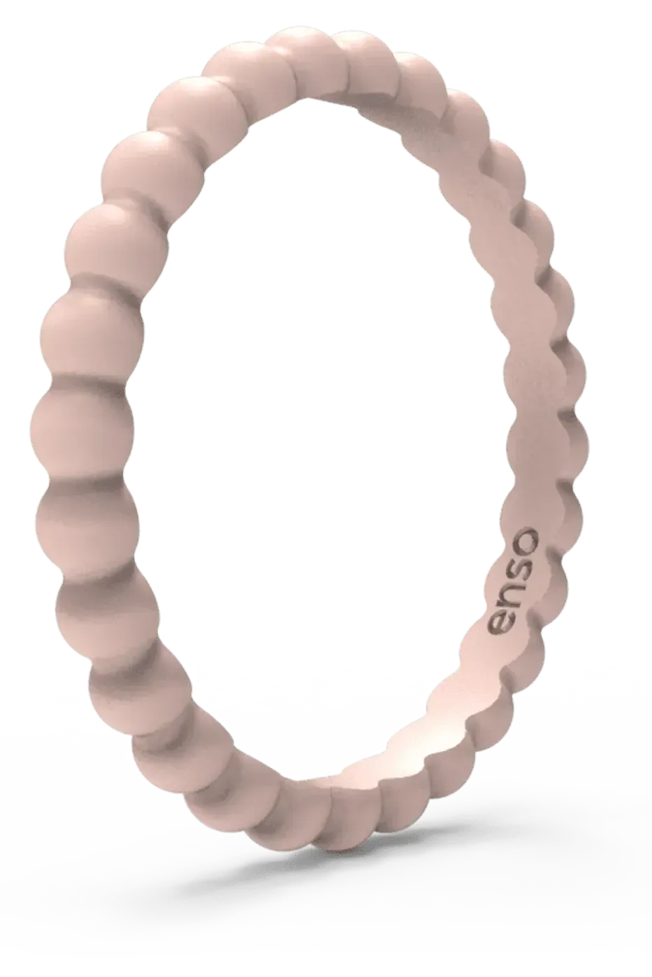 Beaded Stackable Silicone Rings