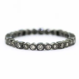 Black Cognac Diamond Ring