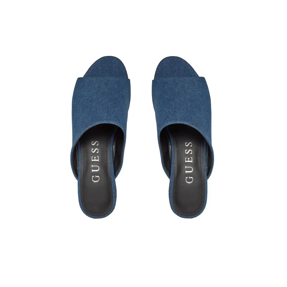 Blue Cotton Sandal