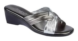 Boulevard L9558FS Womens X Over Mule Sandal