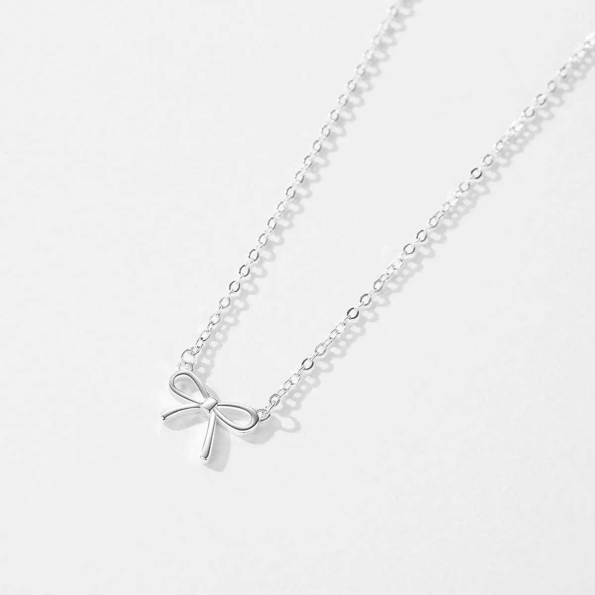 Bowknot Pendant Necklace