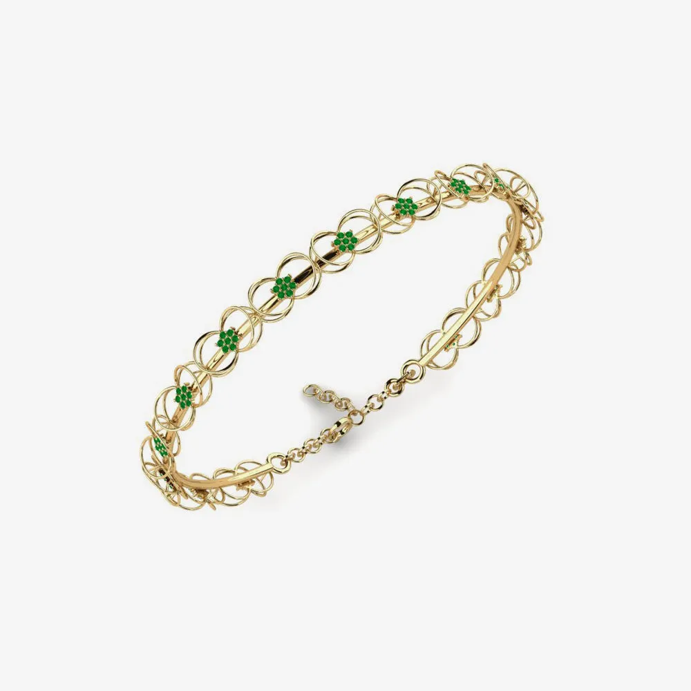 Bracelet Shane - Amethyst Stone