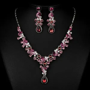 Bridal Crystal Jewelry Set