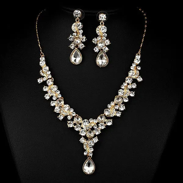 Bridal Crystal Jewelry Set
