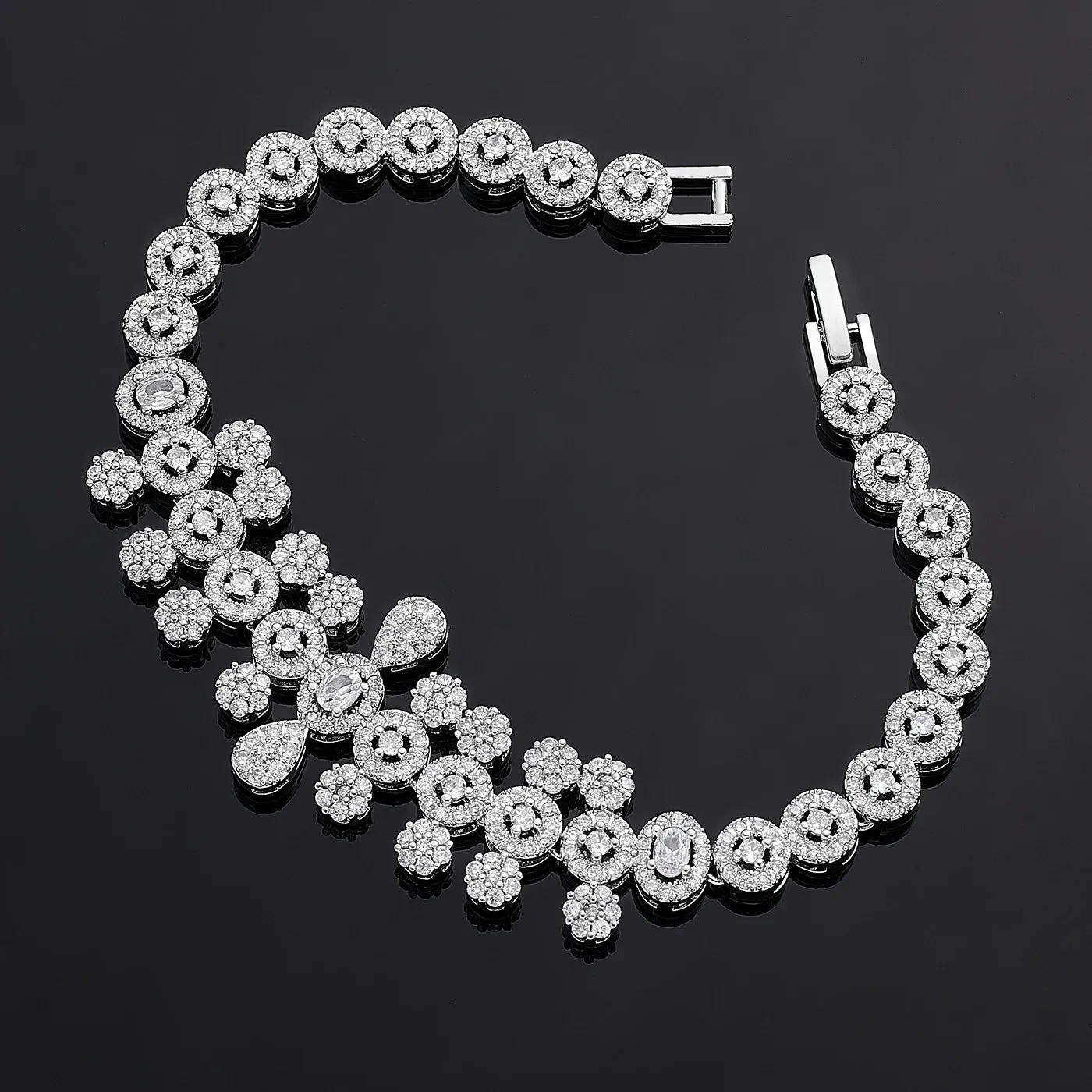 Bride Wedding Jewelry Set for Women Luxury Jewelry and Accessories Bride Elegant Necklace and Earring Set