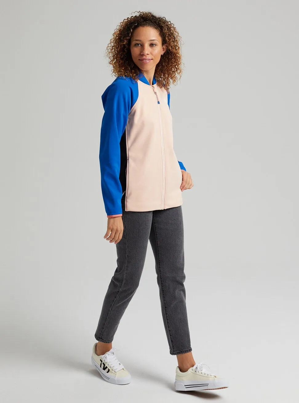 Burton Womens Crown Weatherproof Track Jacket Hoodie
