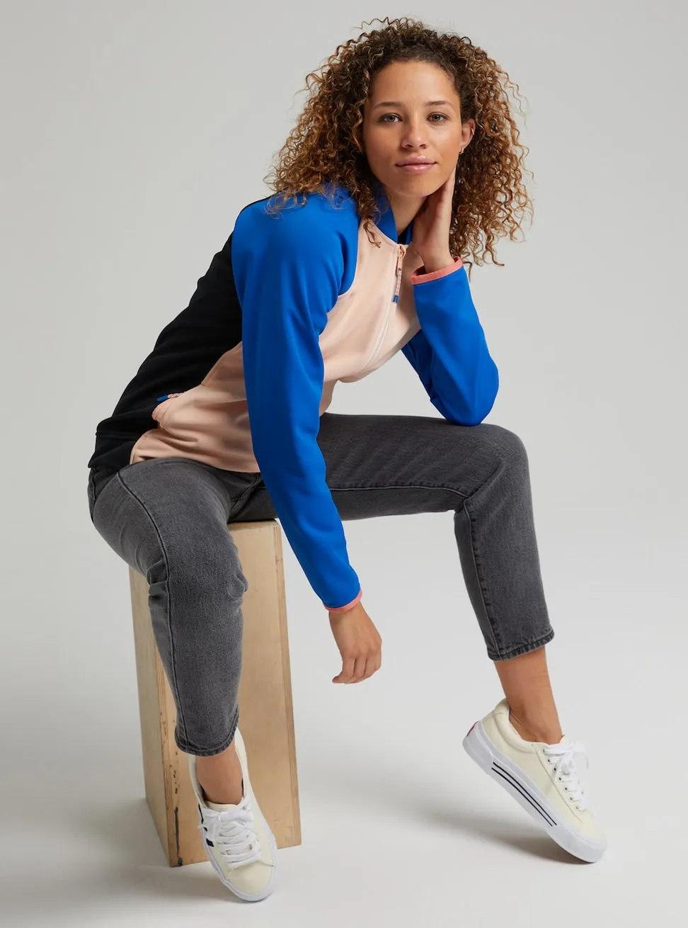 Burton Womens Crown Weatherproof Track Jacket Hoodie