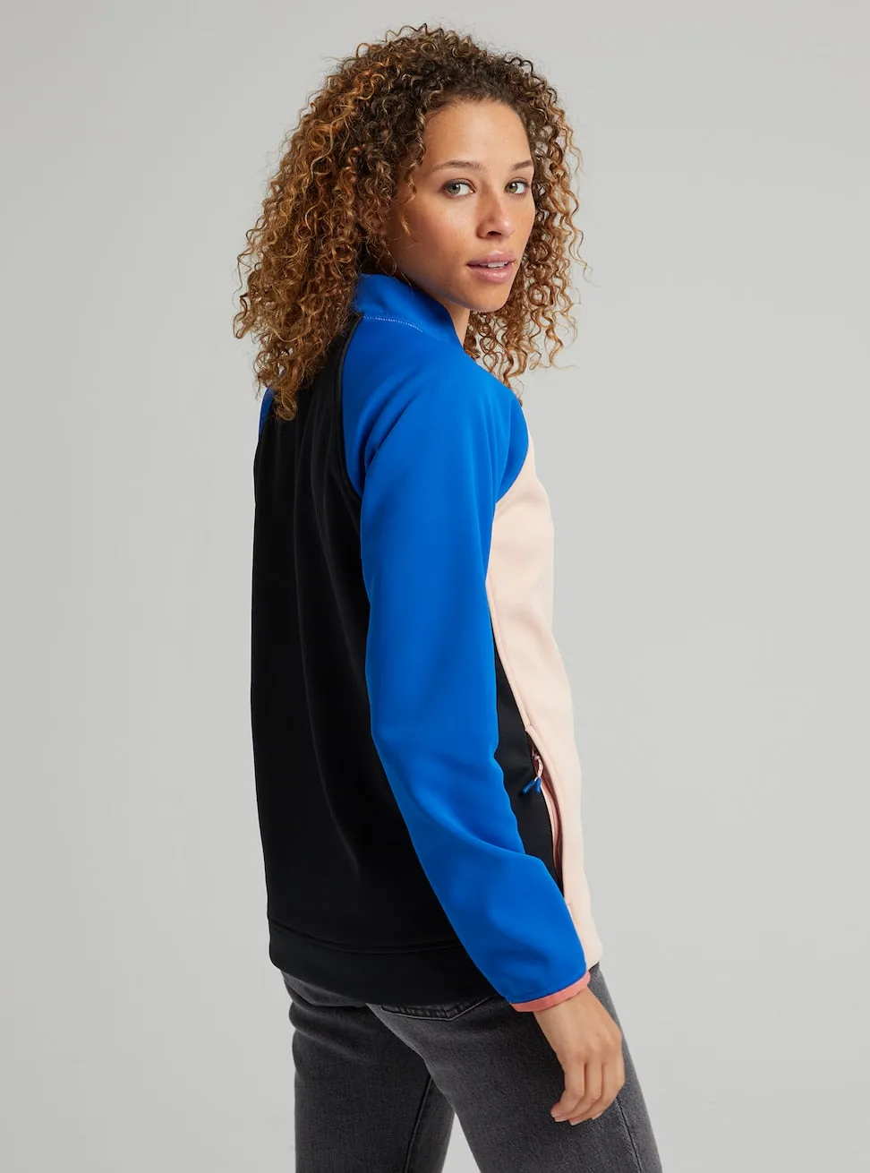 Burton Womens Crown Weatherproof Track Jacket Hoodie