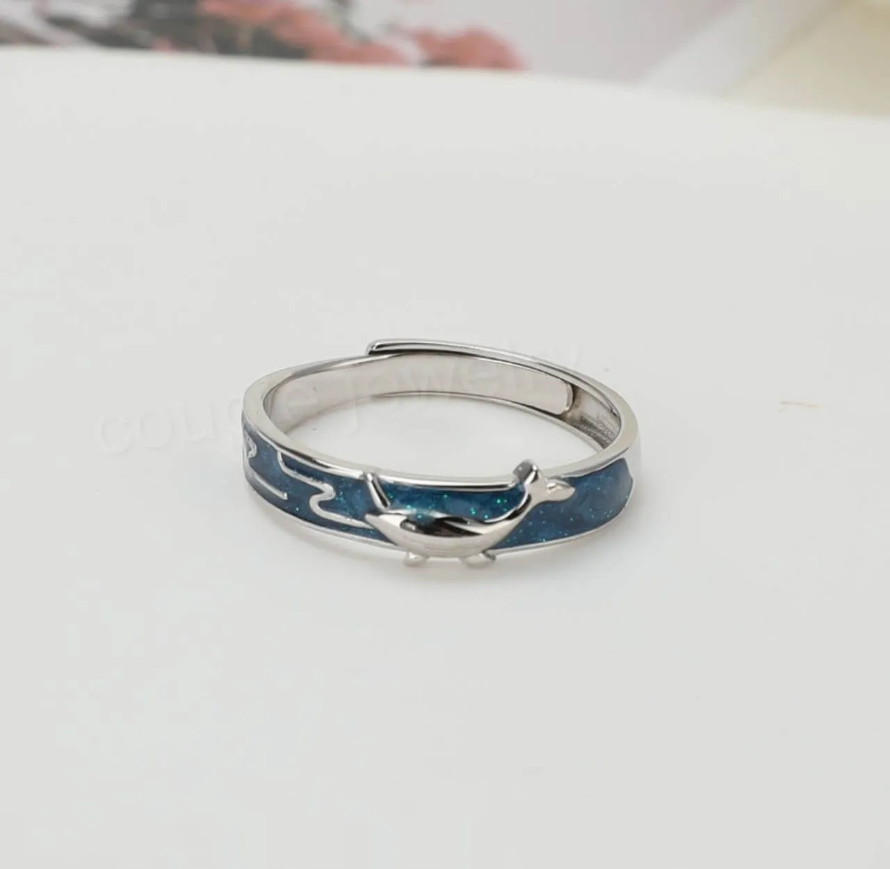 Butterfly & Whale Matching Rings
