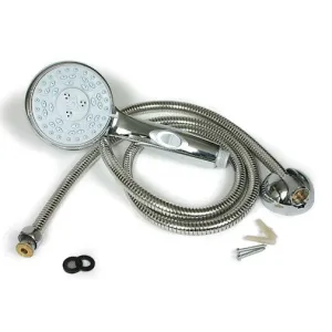Camco Shower Head with Hose - on and Off Switch with Bracket