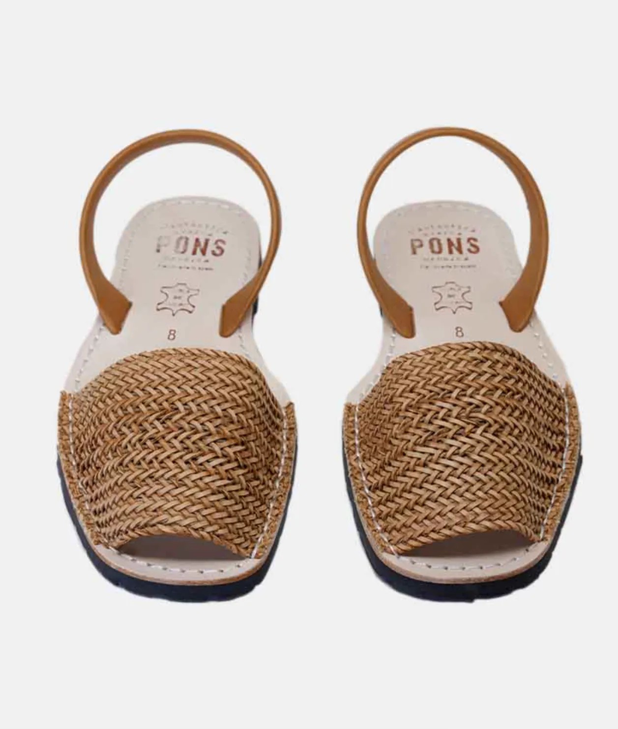 Caramel Woven Pons