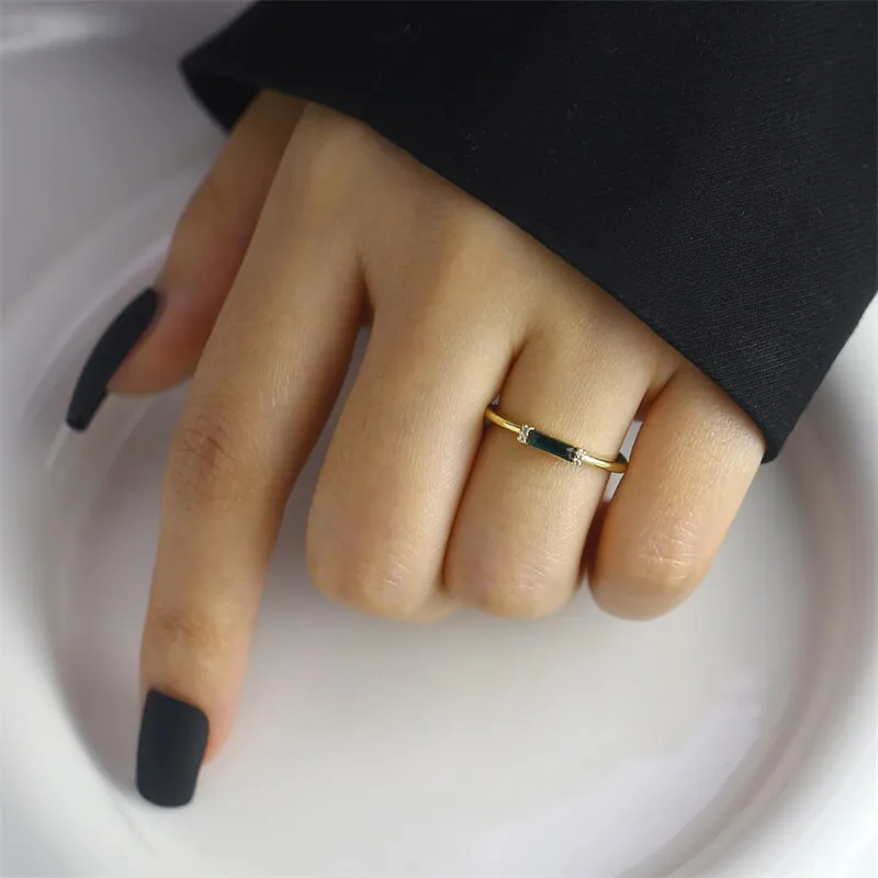 Classic Red Ruby Gemstone Ring Women Wedding Anniversary Jewelry
