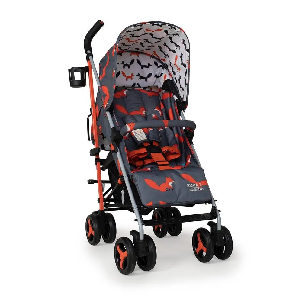 Cosatto Supa 3 Pushchair Charcoal Mister Fox