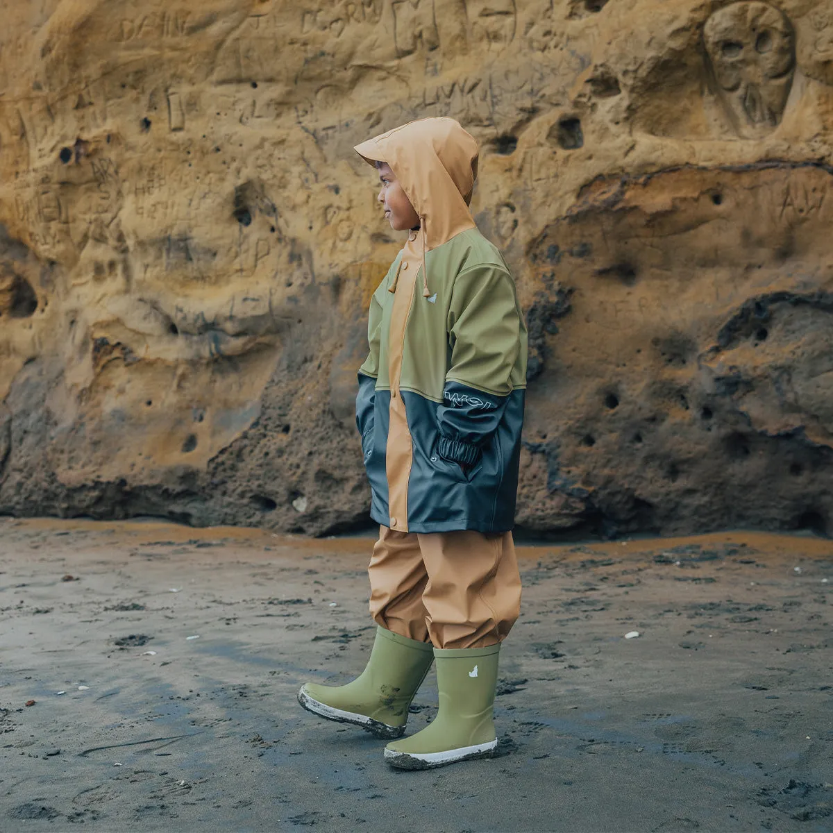 Crywolf - Explorer Jacket - Fern Colourblock