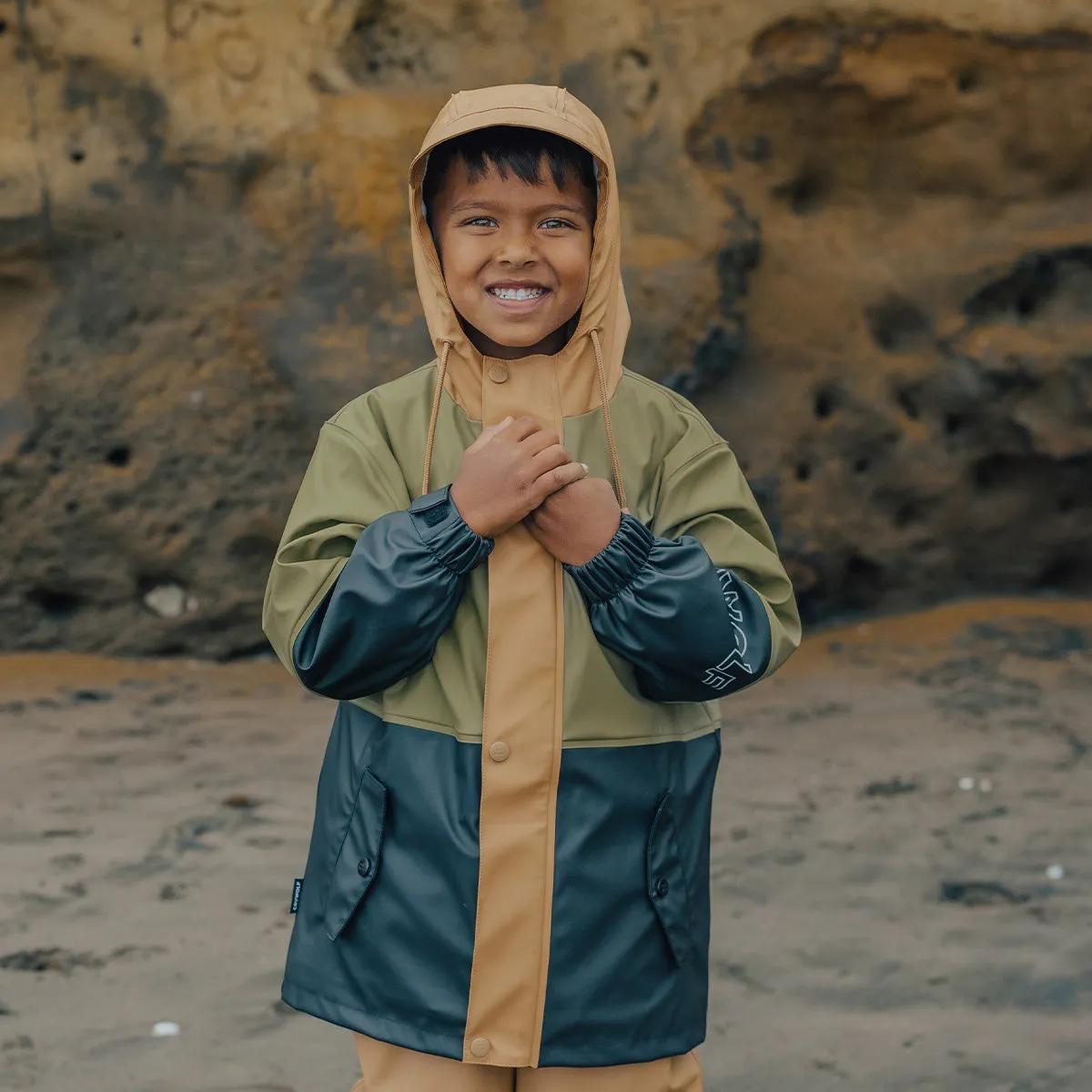 Crywolf - Explorer Jacket - Fern Colourblock