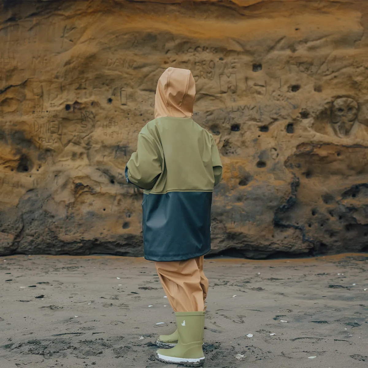 Crywolf - Explorer Jacket - Fern Colourblock