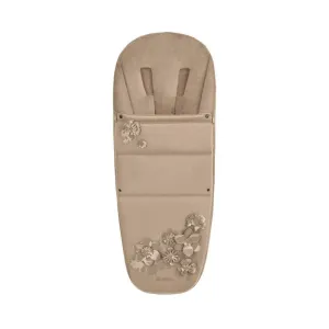 CYBEX Footmuff - Simply Flowers - Nude Beige