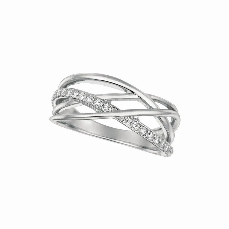 DIAMOND RING 14K GOLD (0.27 CTW)