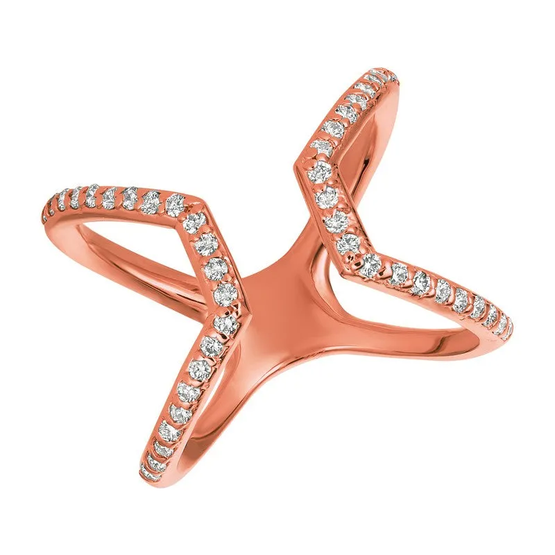 DIAMOND RING 14K GOLD (0.4 CTW) 3R7350P