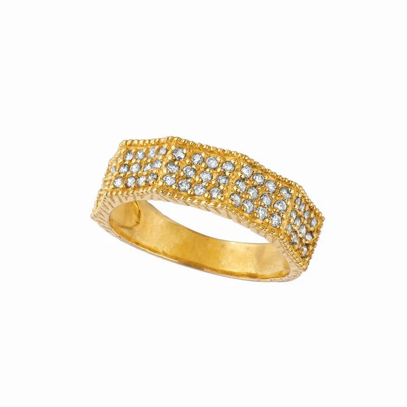 DIAMOND RING 14K GOLD (0.6 CTW) 1