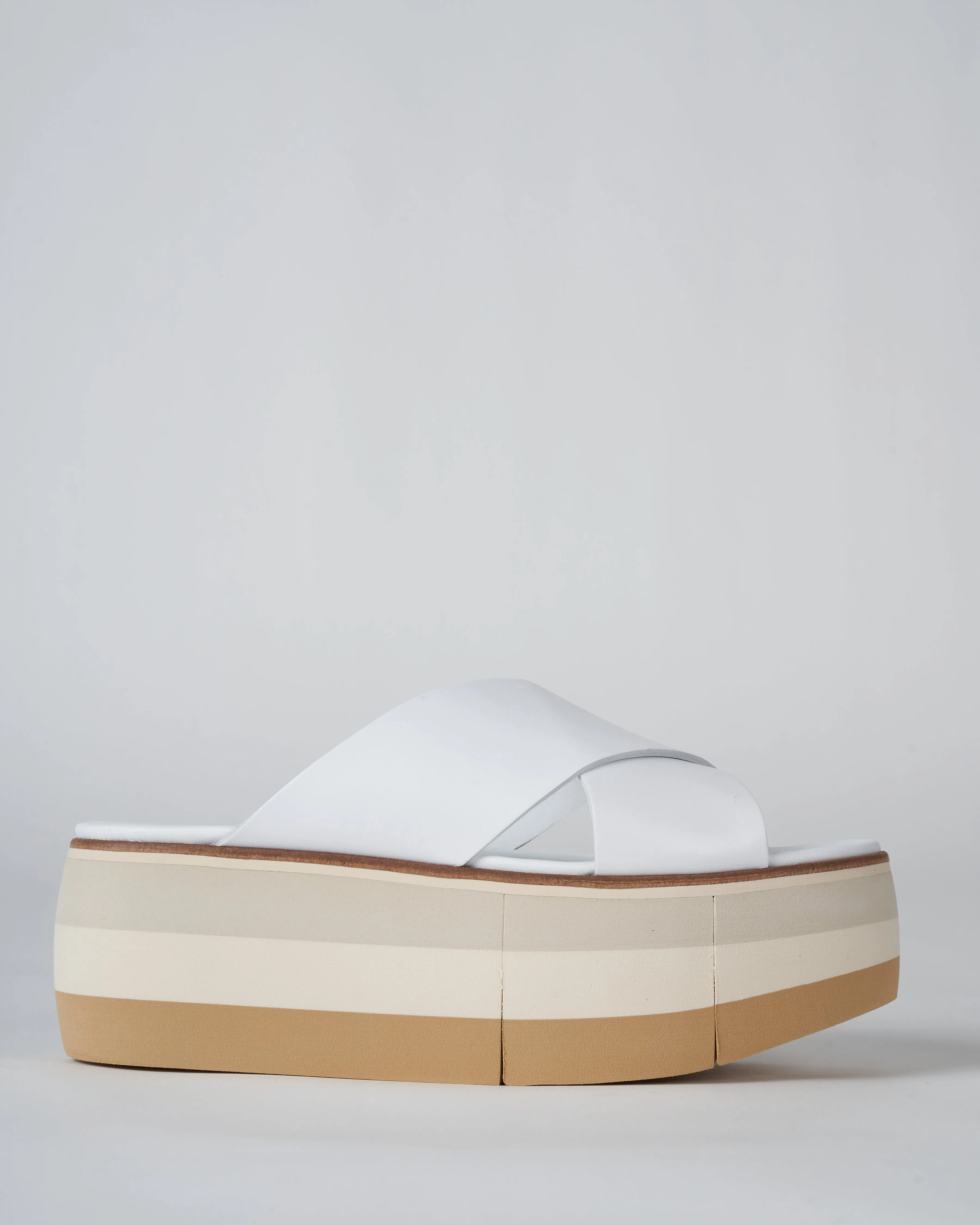 dorothea wedge - white