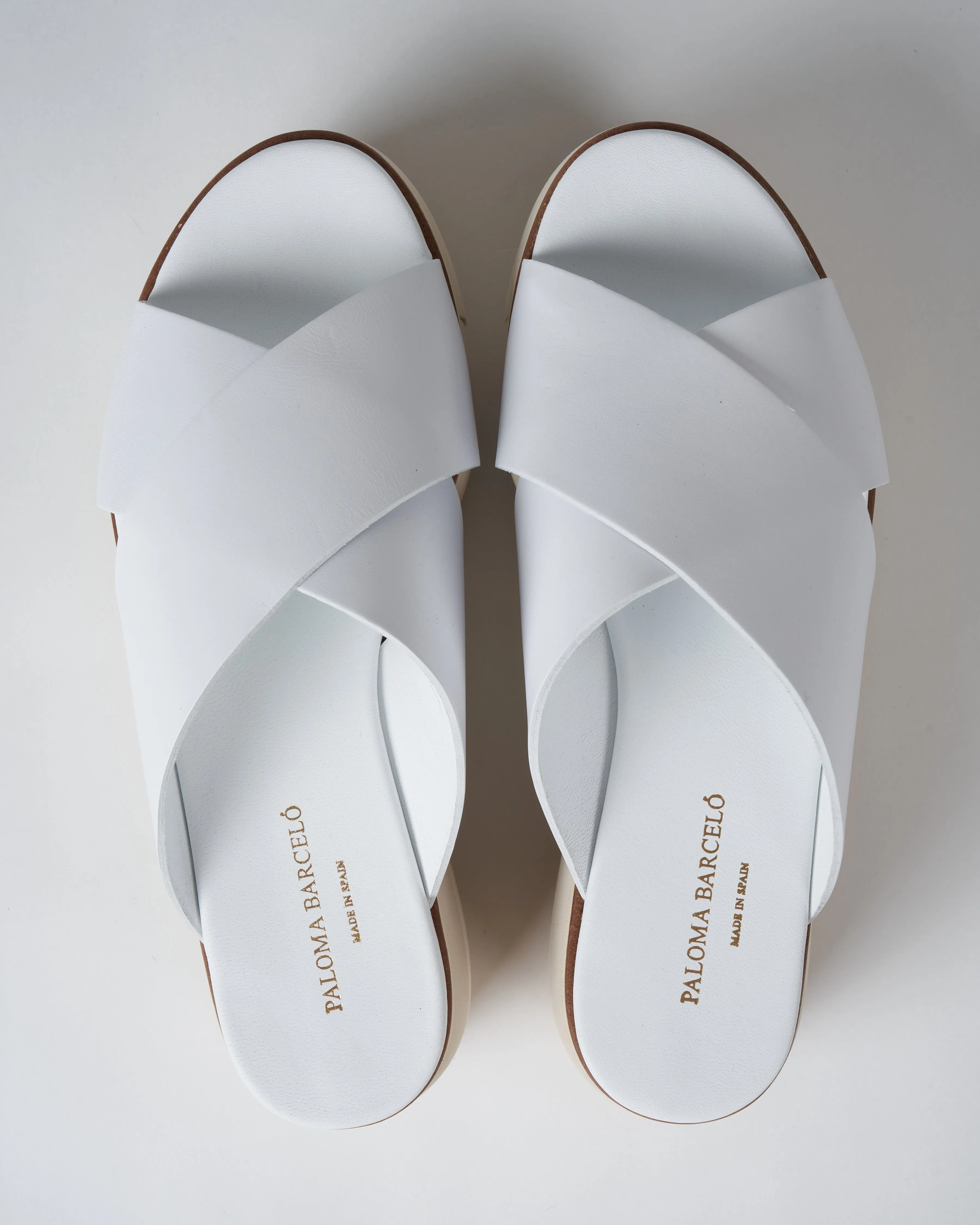 dorothea wedge - white