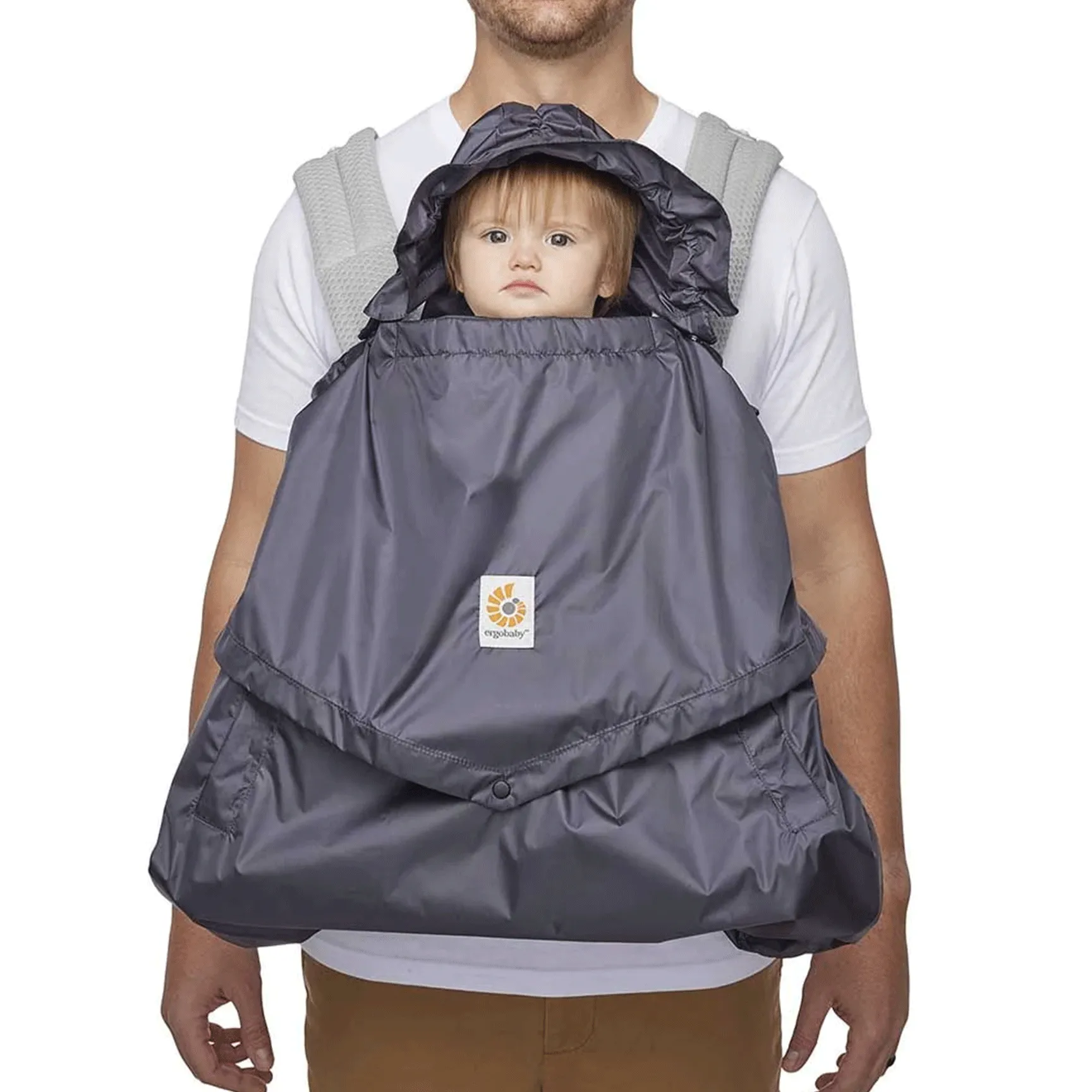 Ergobaby Ergo Carrier Rain and Wind Cover - Charcoal