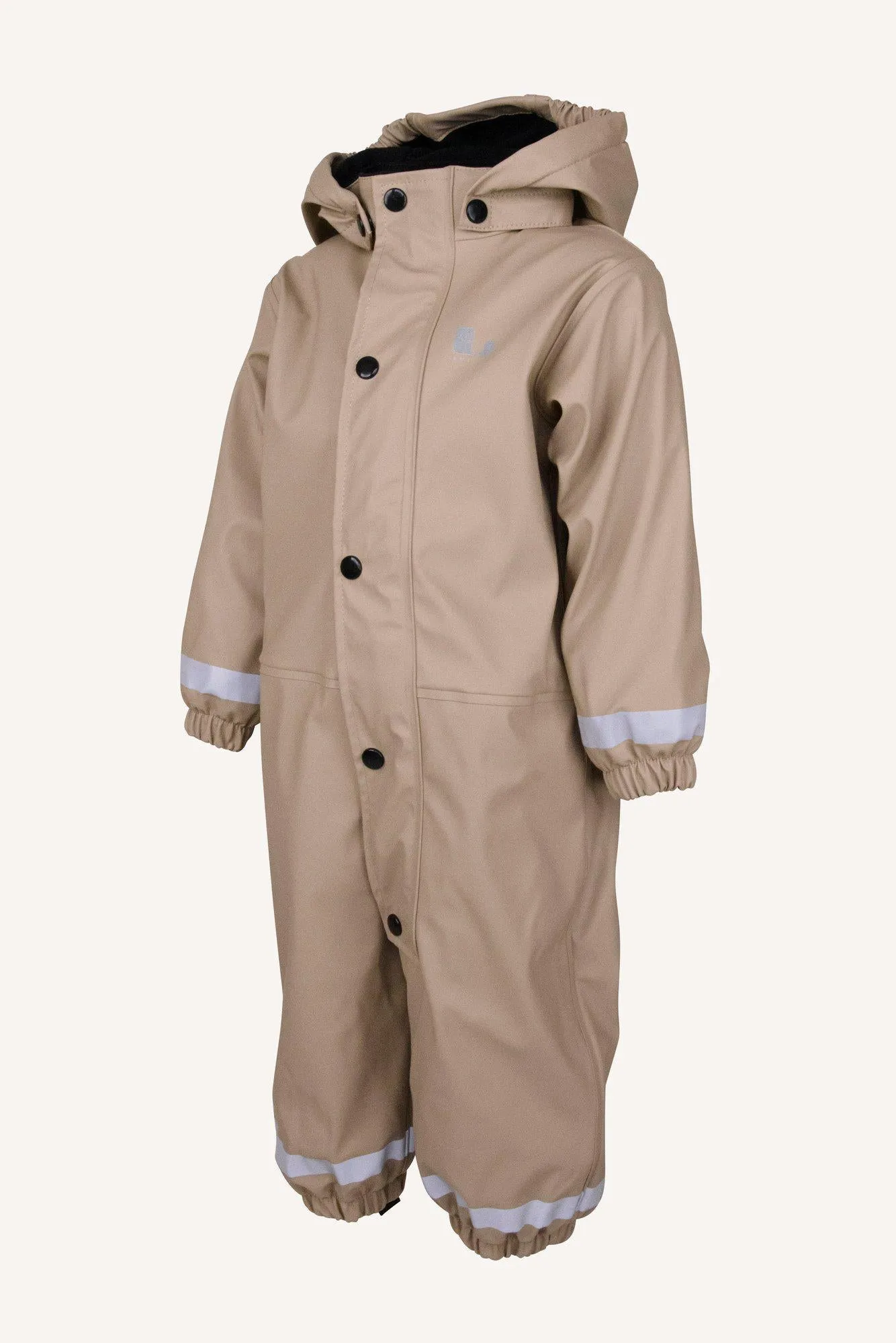 FAGERHULT RAIN BABY OVERALL, FLEECE - POTATO