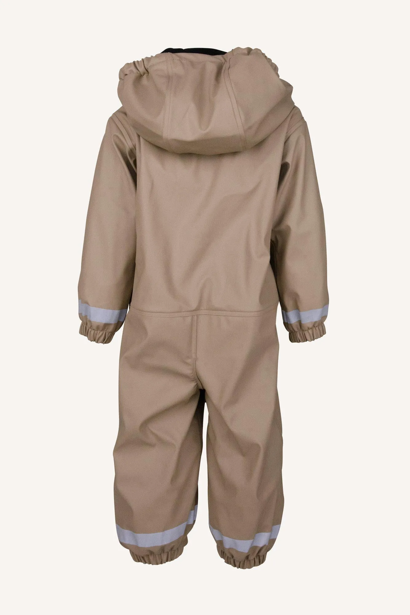 FAGERHULT RAIN BABY OVERALL, FLEECE - POTATO