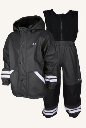 FAGERHULT RAIN SET, FLEECE - ANTHRACITE