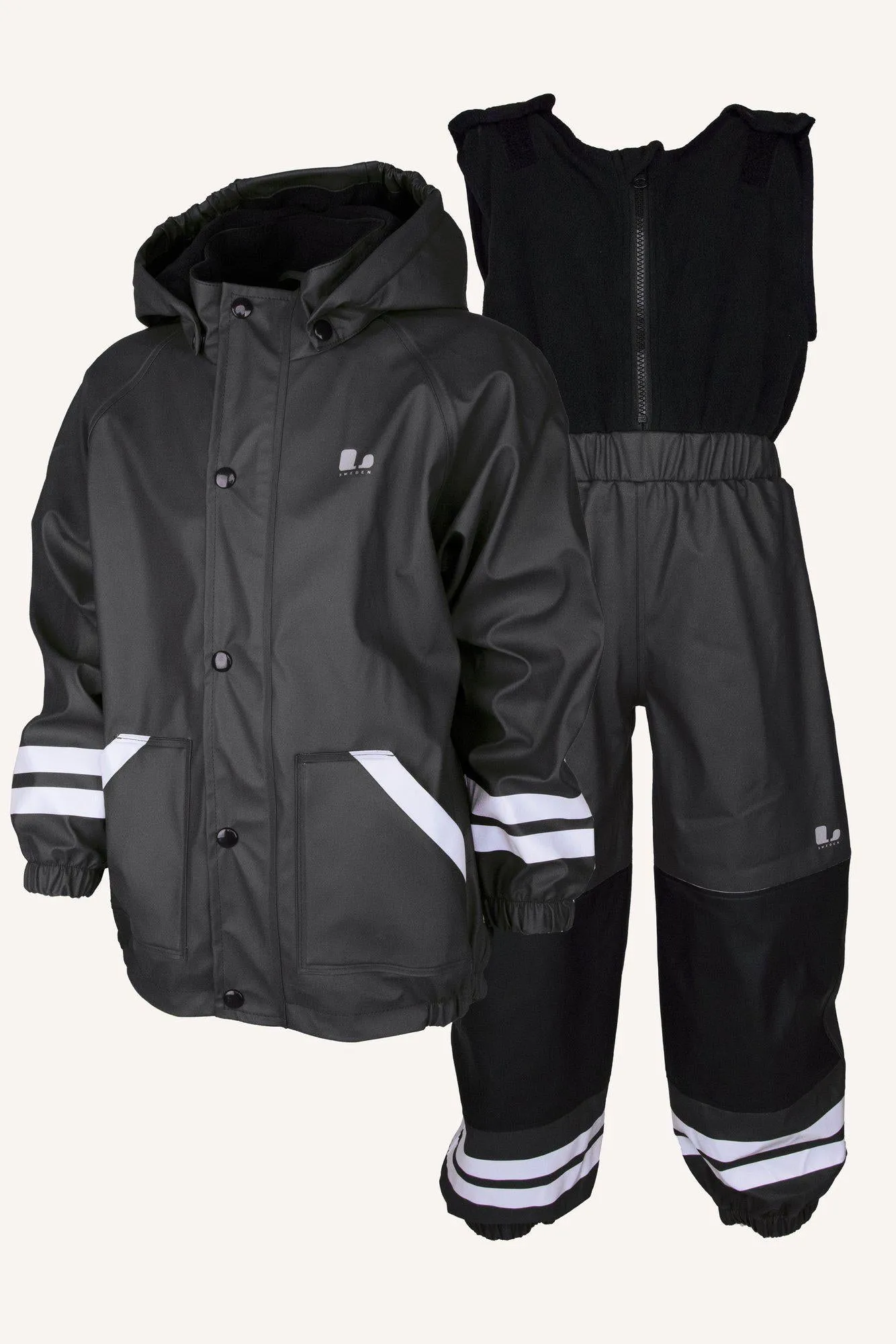 FAGERHULT RAIN SET, FLEECE - ANTHRACITE