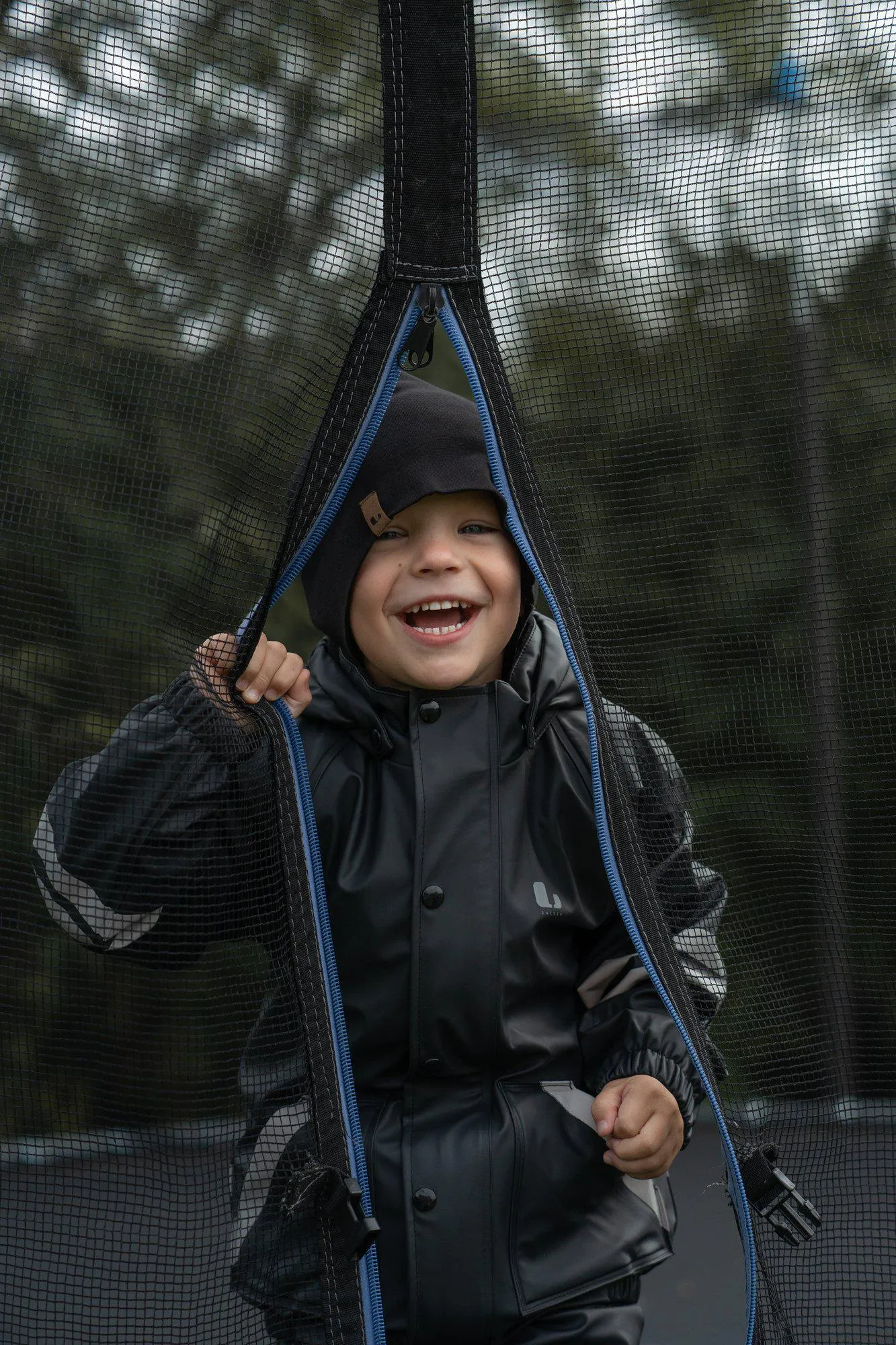 FAGERHULT RAIN SET, FLEECE - ANTHRACITE