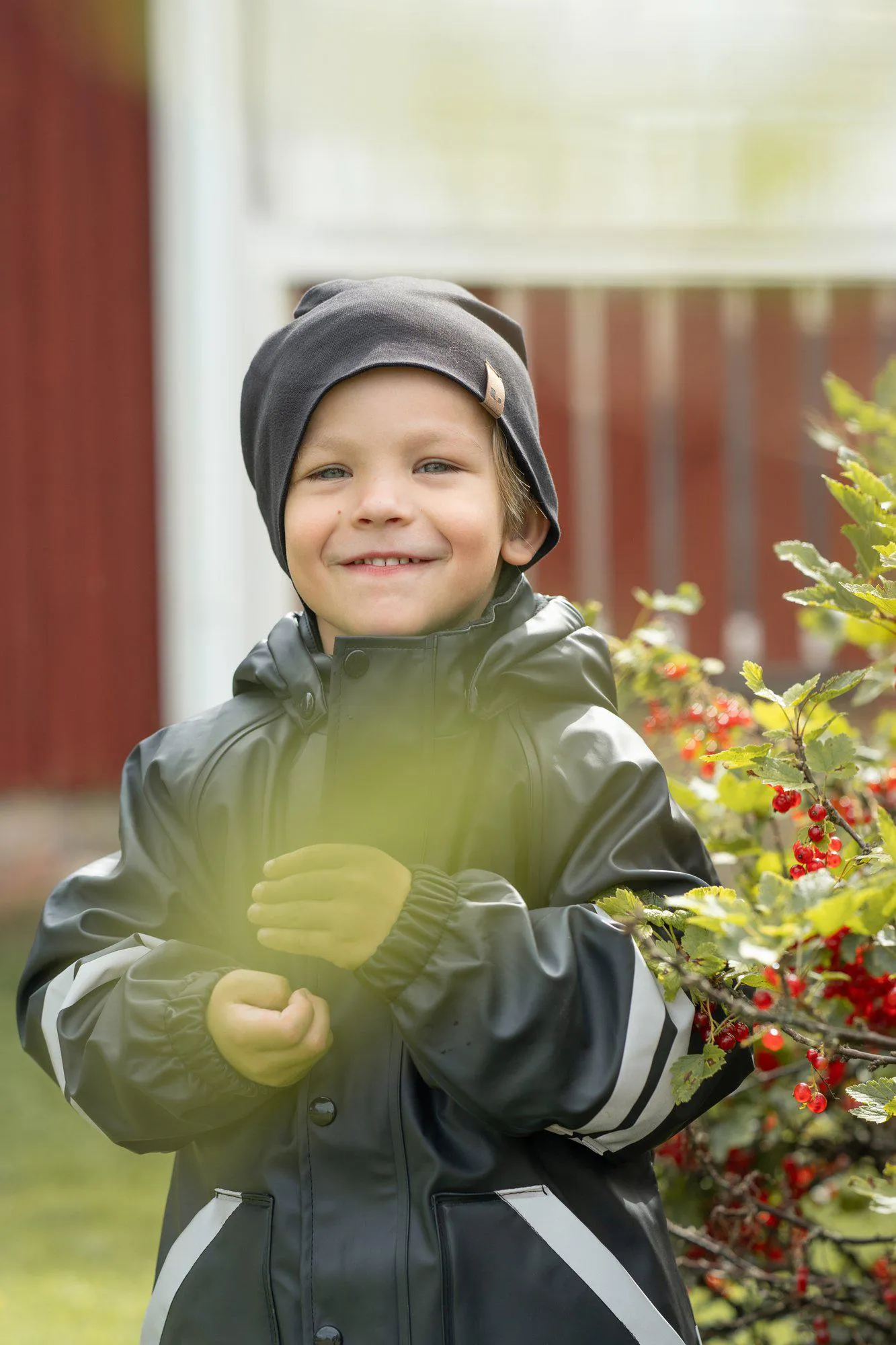 FAGERHULT RAIN SET, FLEECE - ANTHRACITE